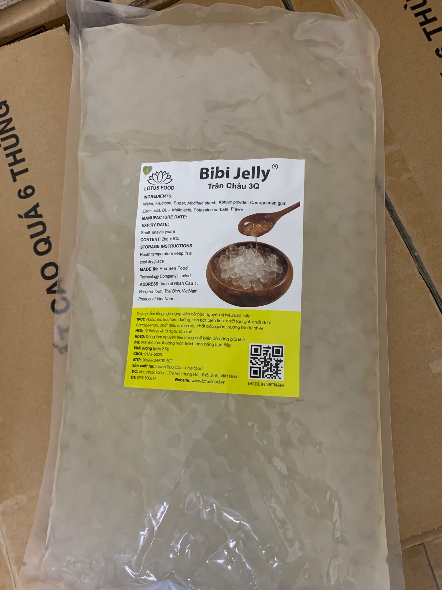 3q trân châu trắng bibi 2kg