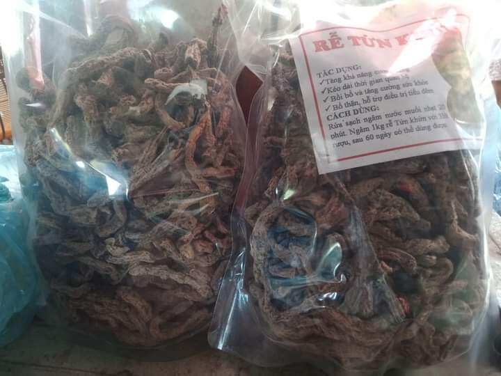 1 kg củ tứn khửn khô ngâm rịu cải thiện sinh lý