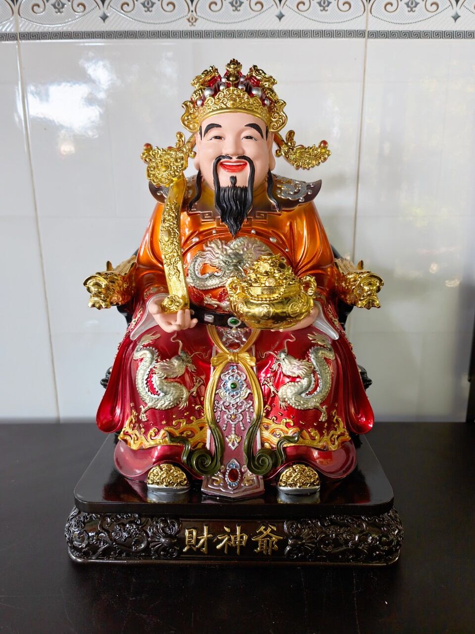 Tượng Thần Tài cao 30cm