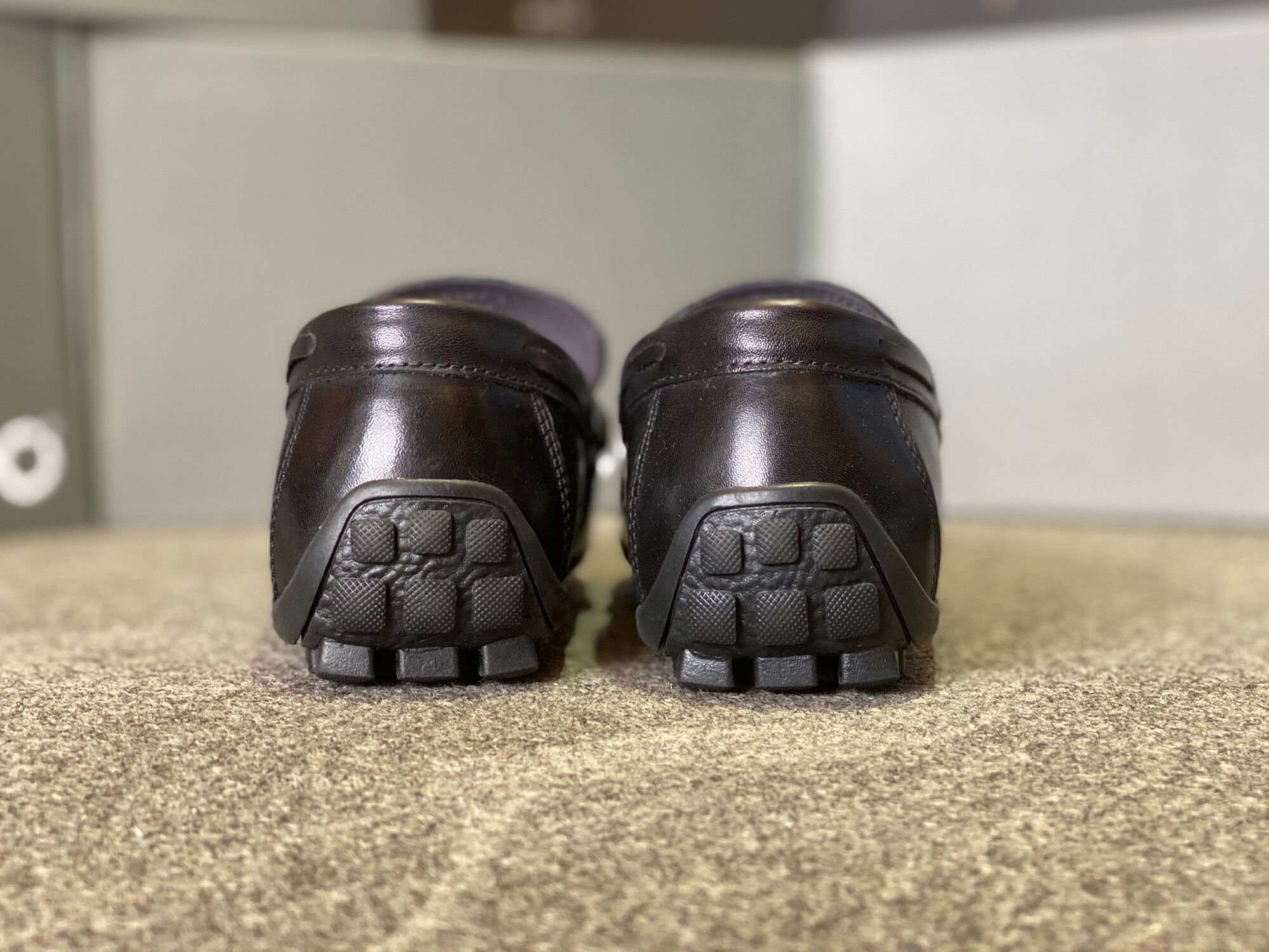 Giày lười Ecco Mocca-Black