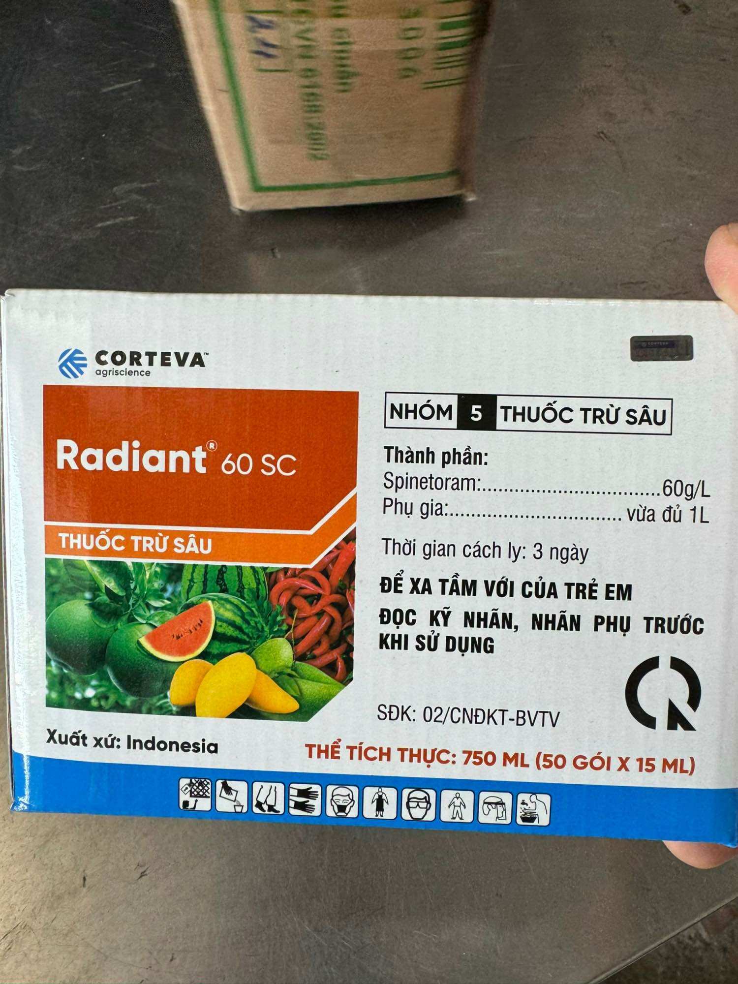 Thuốc trừ sâu sinh học Radiant 60SC (15ml)