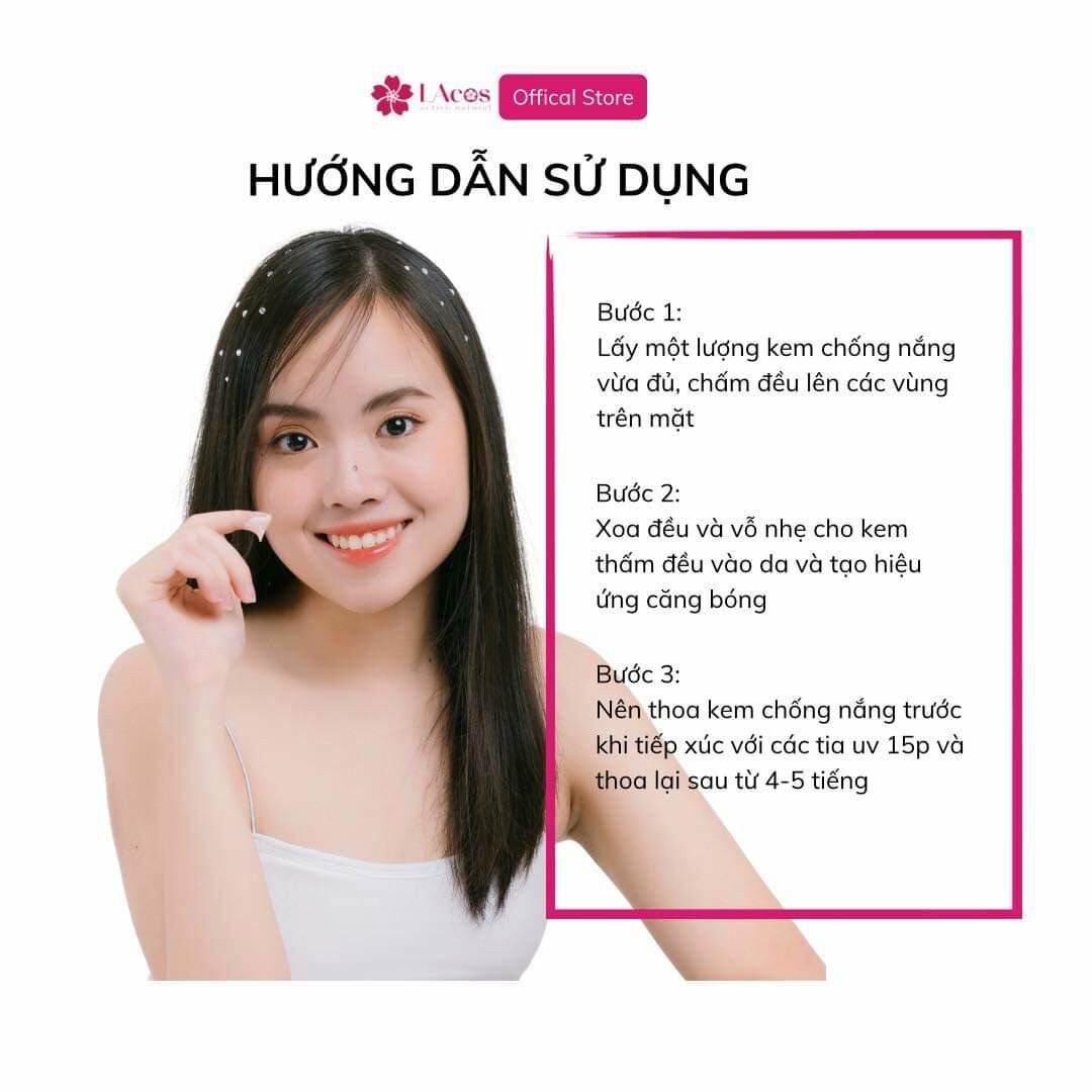 Kem chống nắng Phổ Rộng LAcos