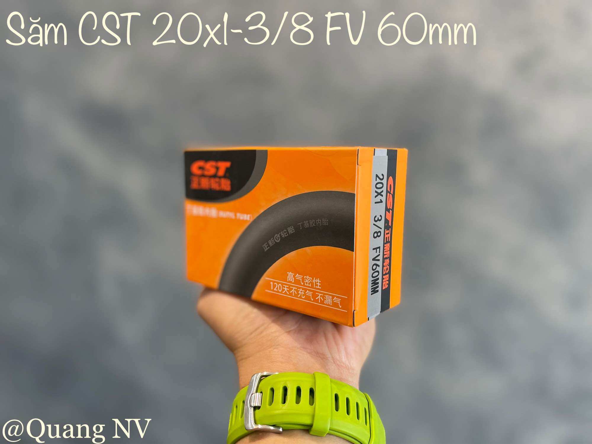 Săm xe đạp cst 20x1-3/8 fv 60mm