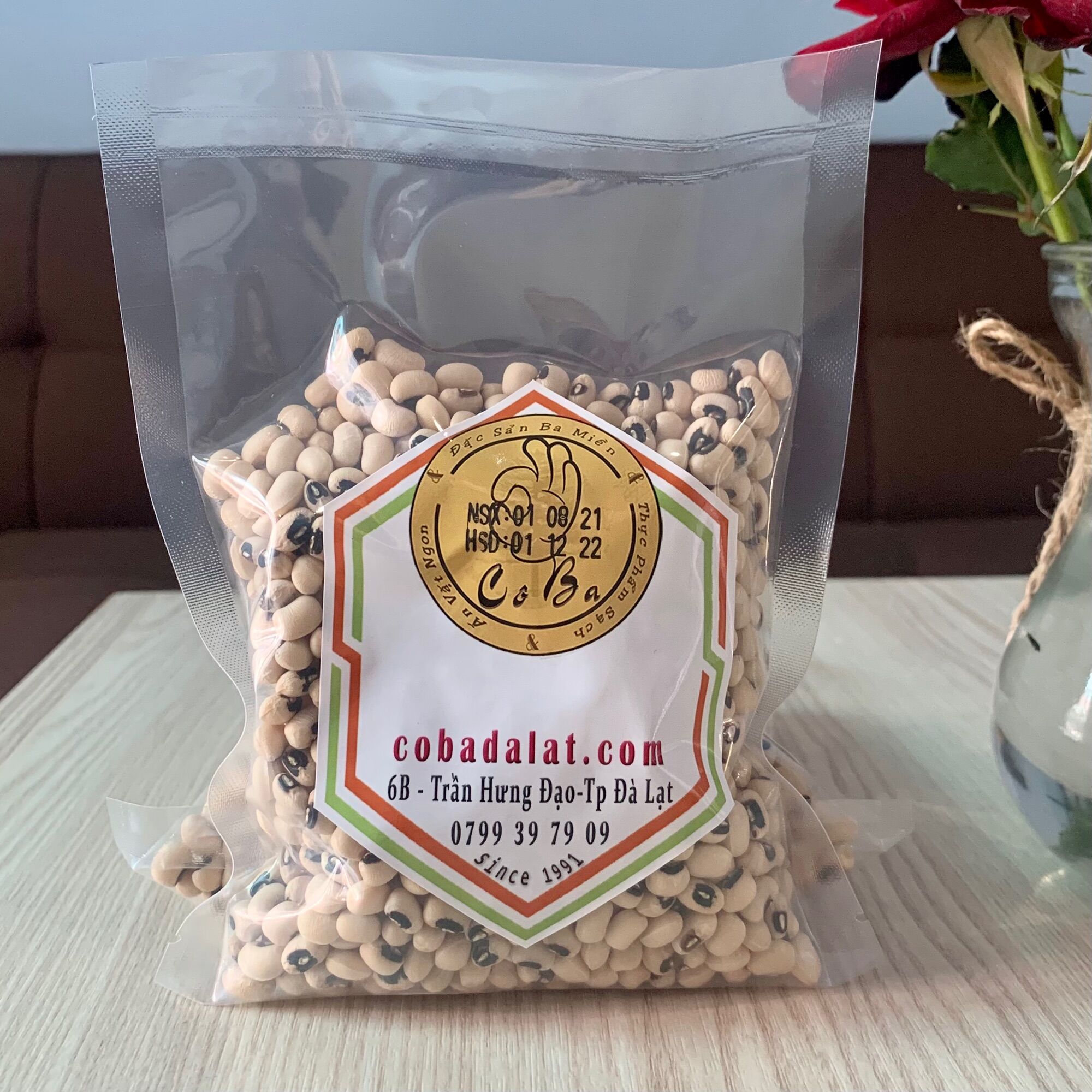 Đậu Trắng Cô Ba Đà Lạt 250gram