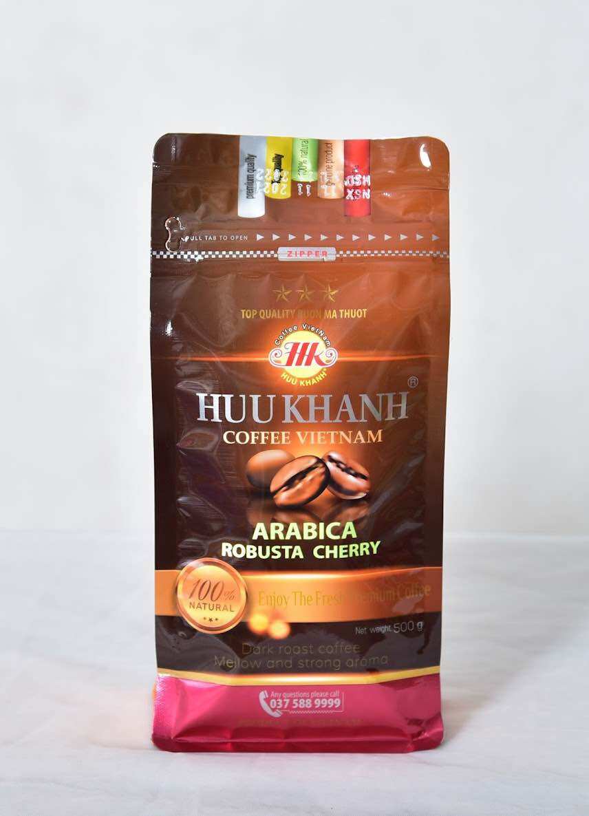 Combo 4 bịch cà phê HỮU KHÁNH- HK 3SAO (2kg)