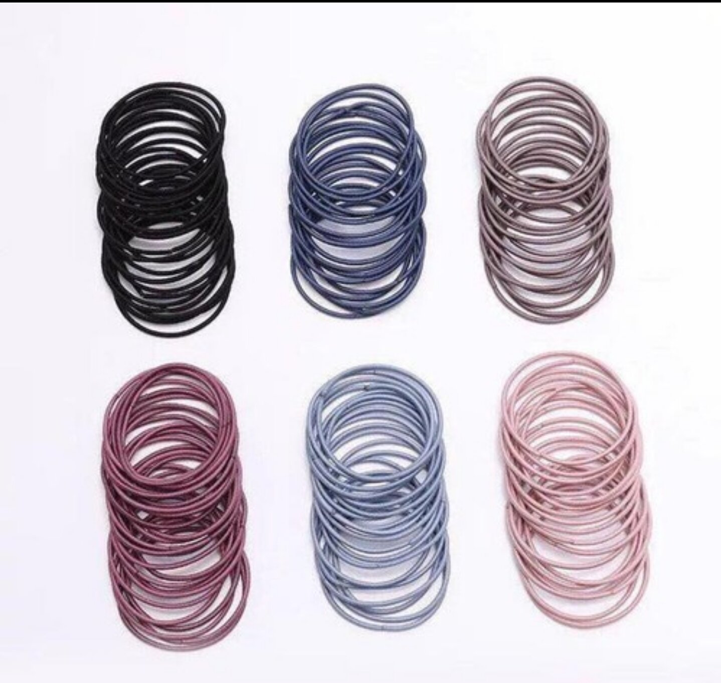 Hộp 100 dây cột tóc cho mẹ và bé
