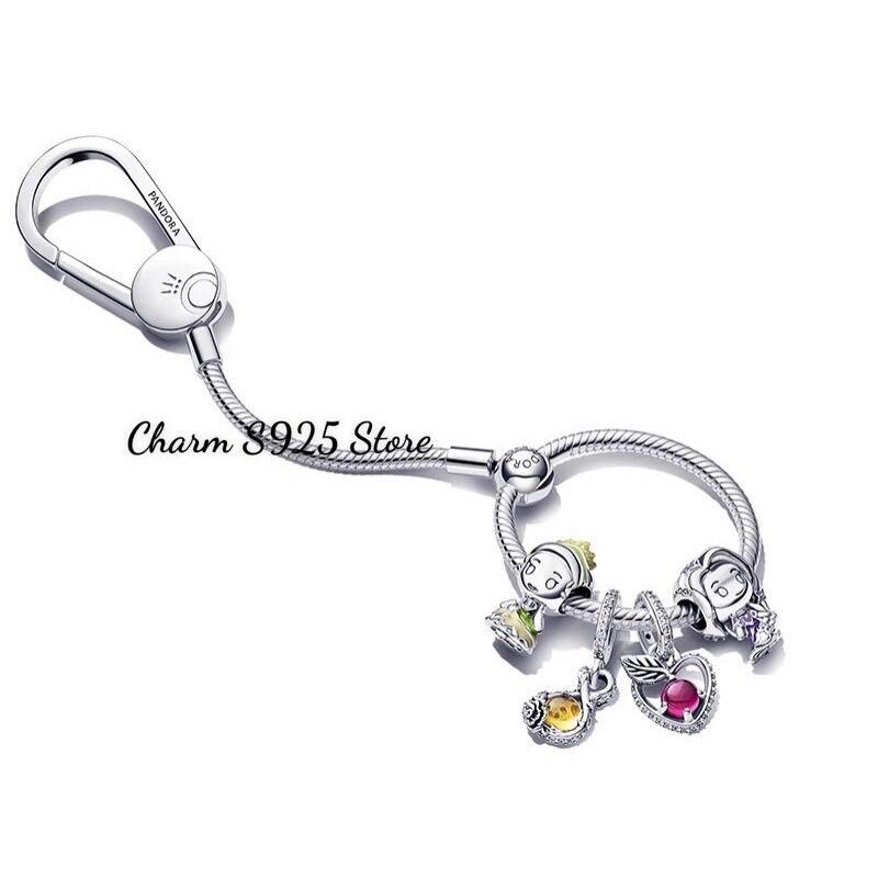 PAN ALE CHARM DISNEY TANGLED RAPUNZEL BẠC S925