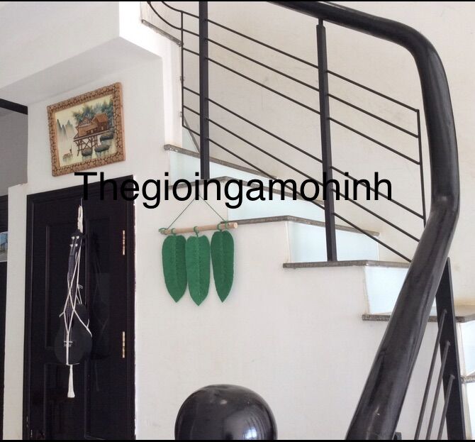 Mành macrame trang trí decor