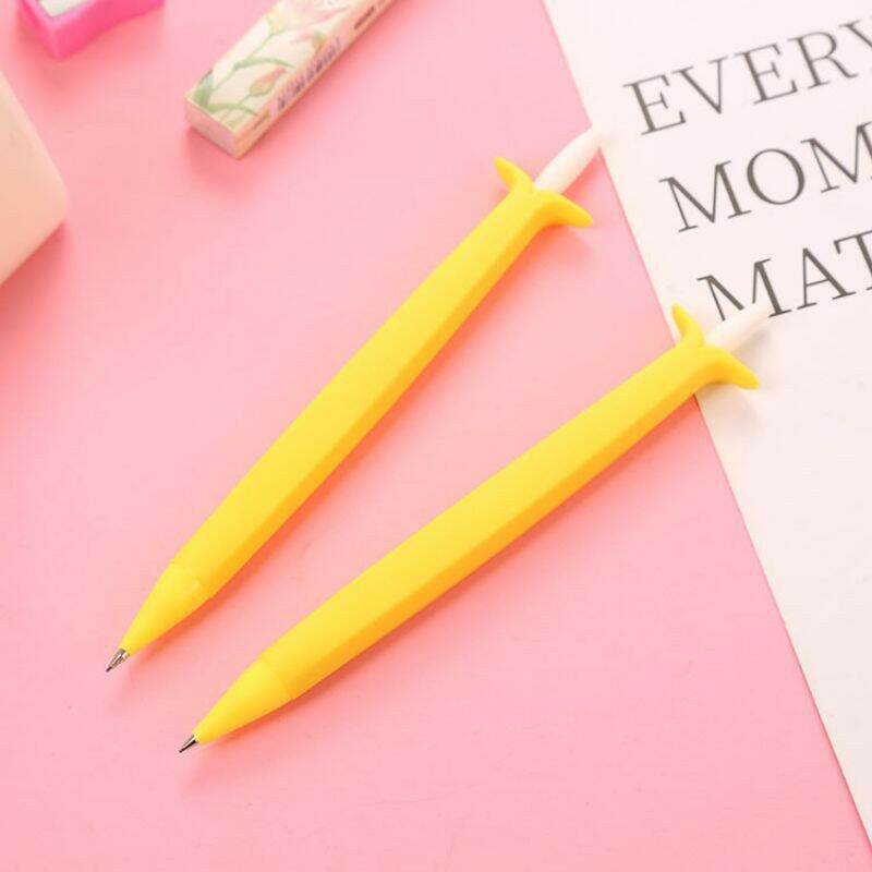 Bút chì kim bấm hình rau củ quả dễ thương