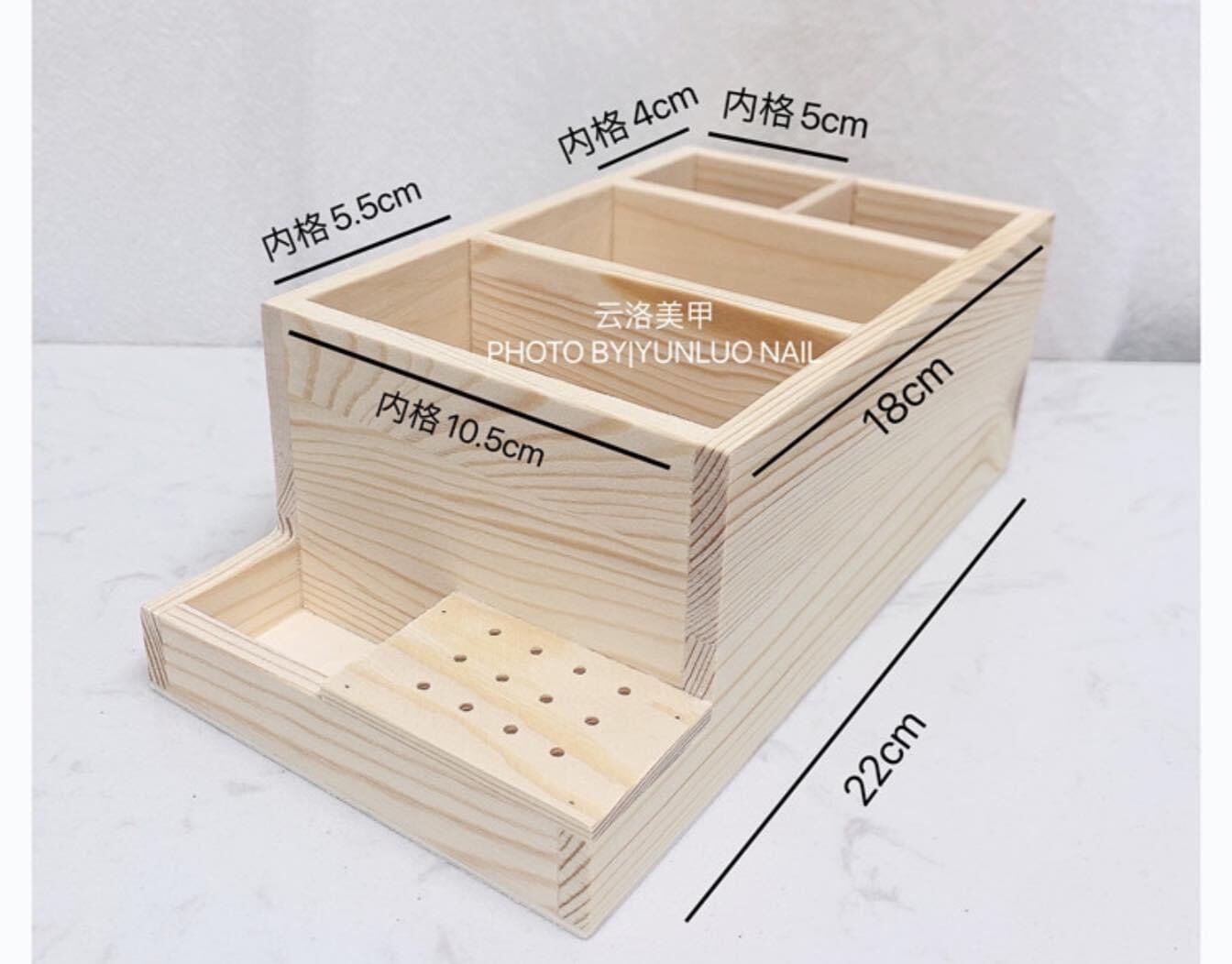Khay gỗ cắm dụng cụ, máy mài, đầu mài