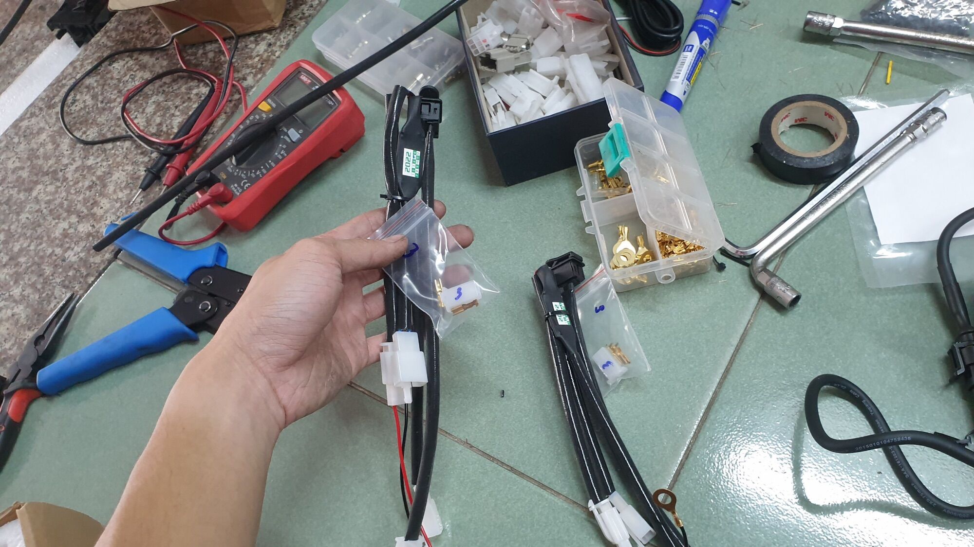 Mạch pasing 3s cho đèn trợ sáng l4x full jac cắm