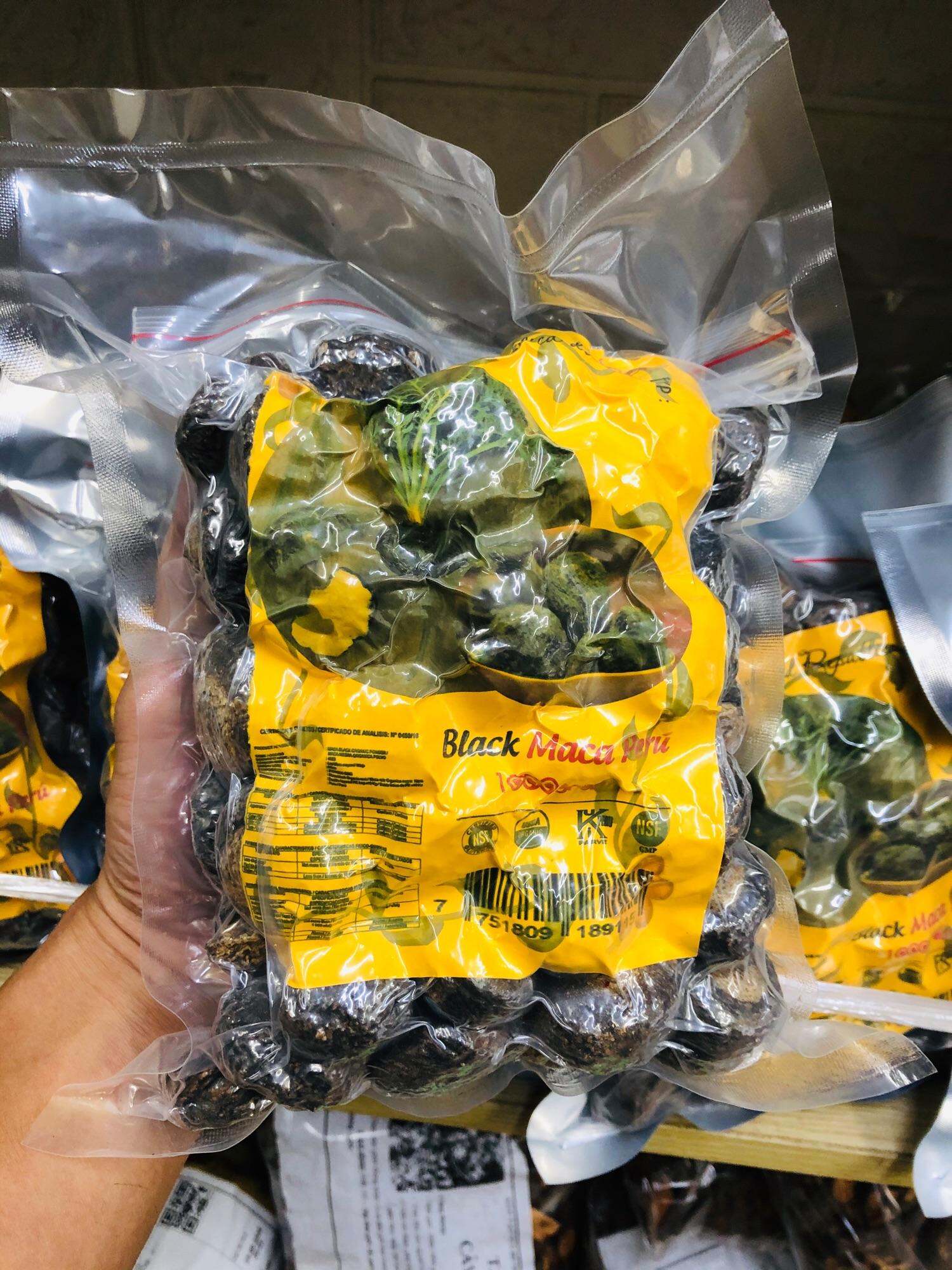 1KG Củ Sâm Maca Đen Peru