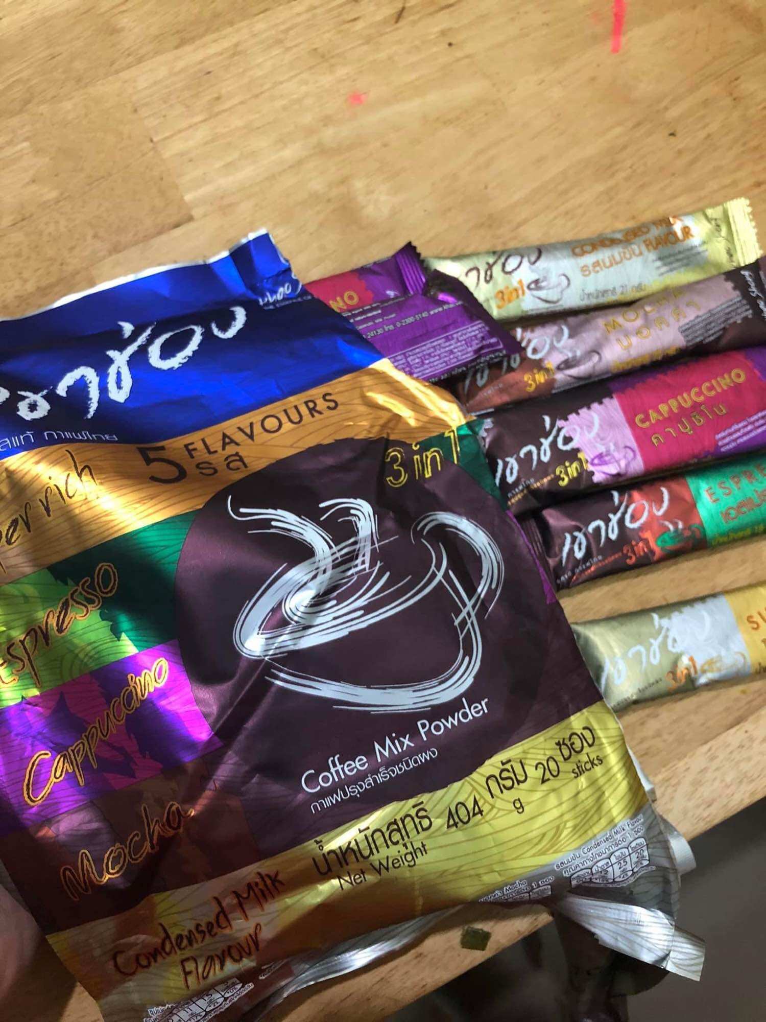 Cafe hoà tan capucino thái lan túi 25 gói