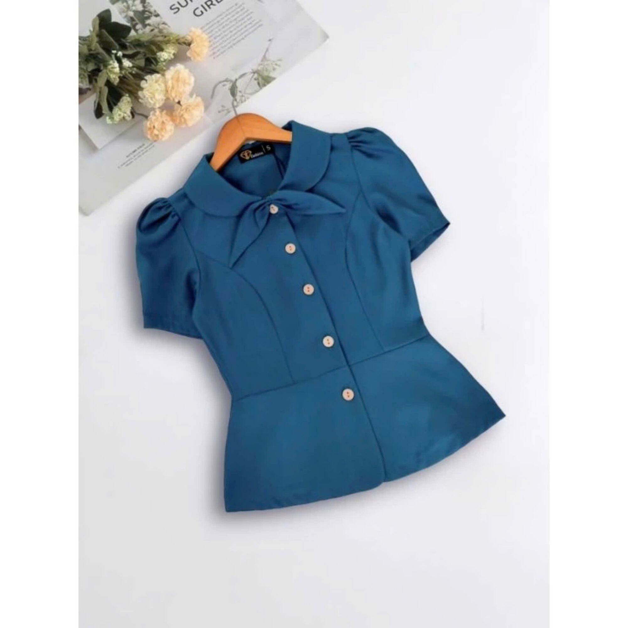 Áo kiểu công sở cao cấp có size lớn