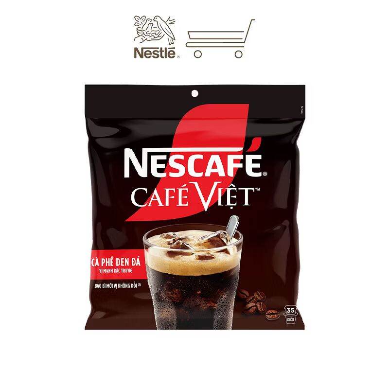 Cà phê đen Nescafé Việt (Túi 35 gói x 16g)
