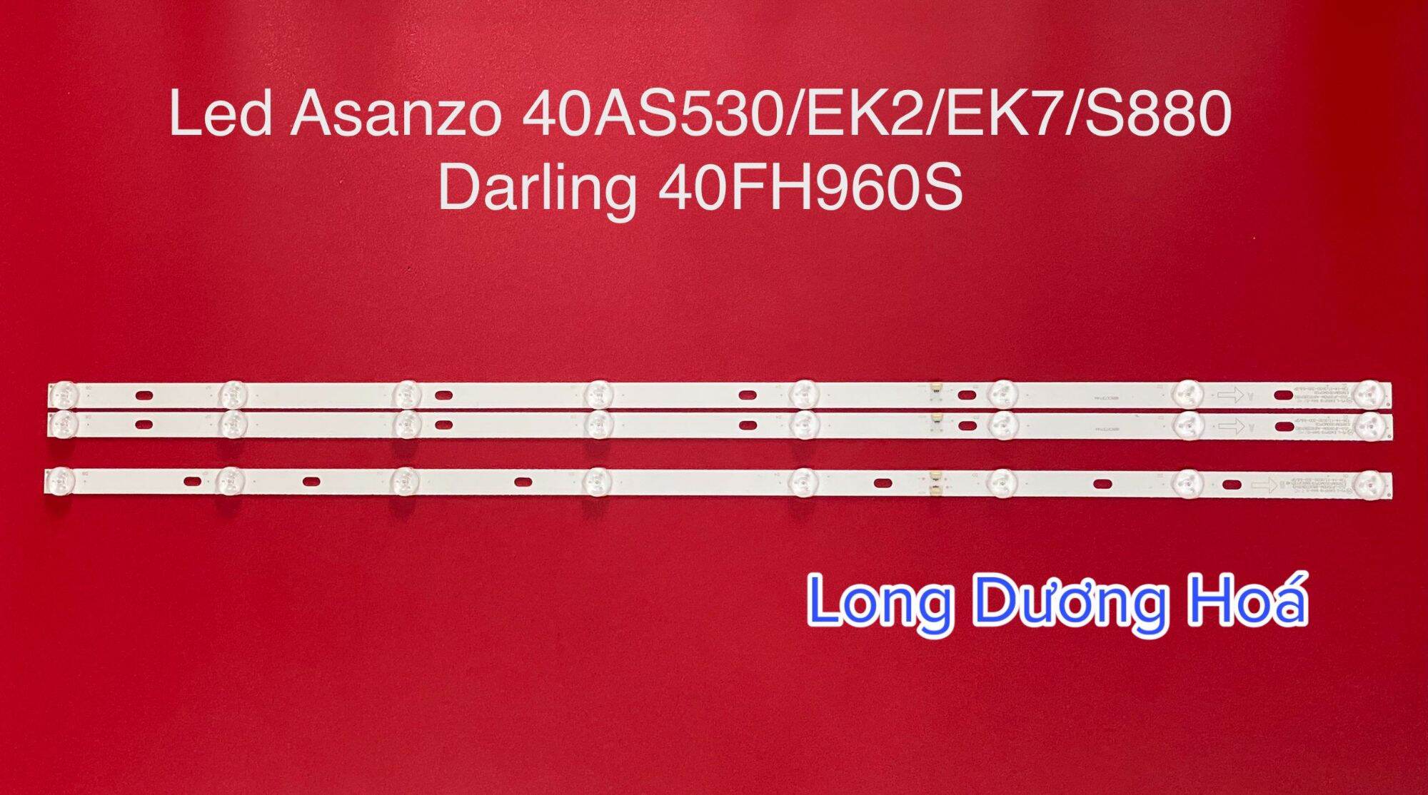 Bộ led tivi asanzo 40as530/ek2/ek7/s880 - darling 40fh960s