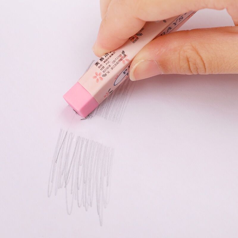 Gôm tẩy dạng thanh dài đơn giản tiện dụng #gomtay #gom tay #gôm tẩy