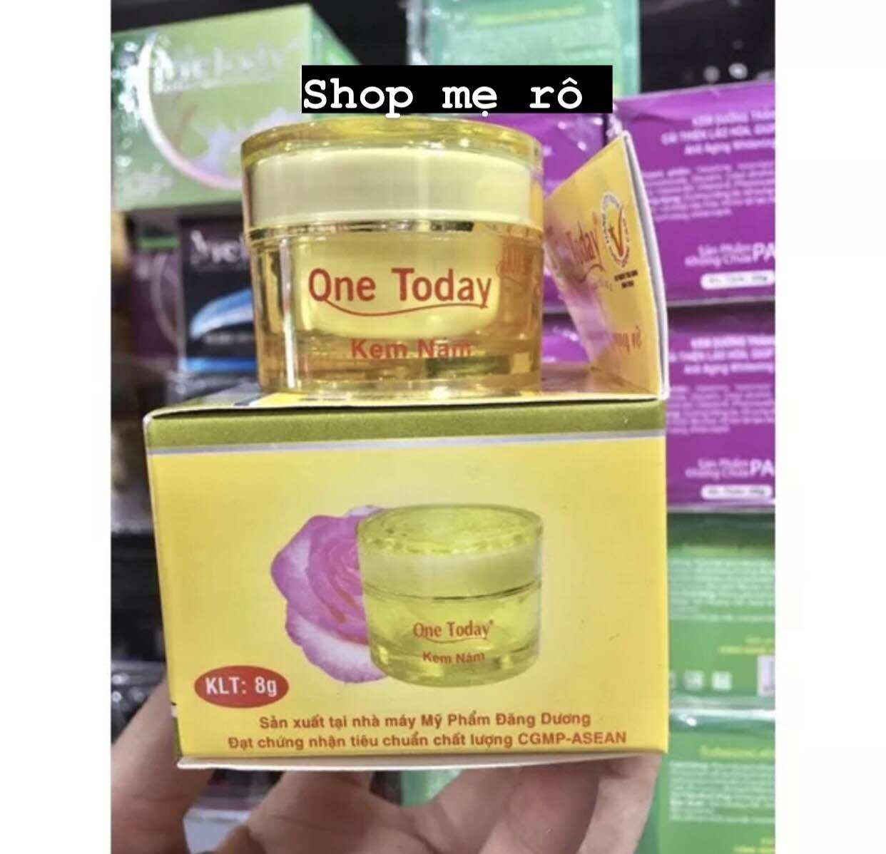 kem ốc sên one today hết nám hủ 8g