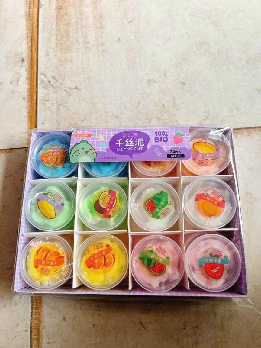 Vỉ 12 lọ slam mây hộp to
