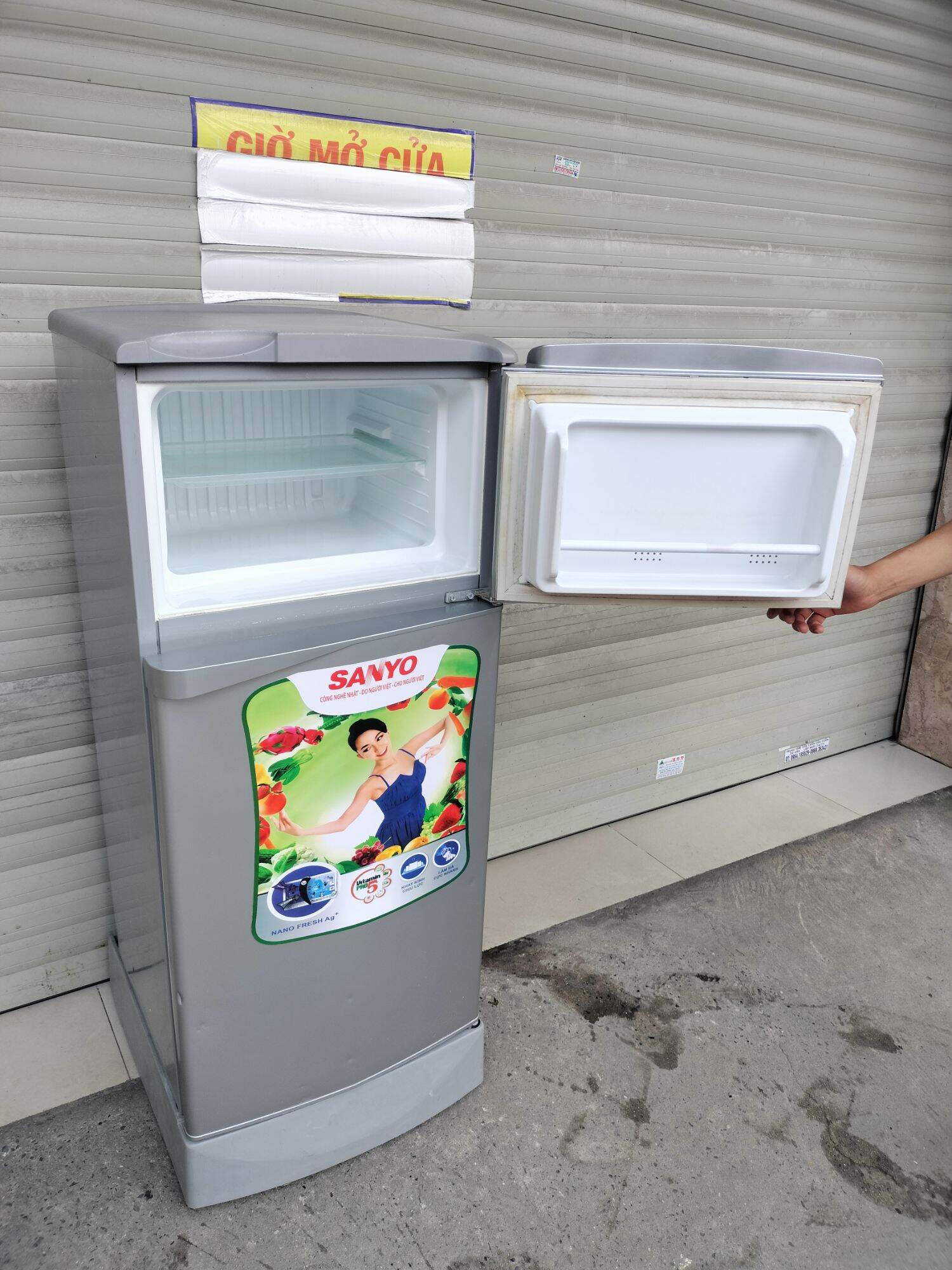 tủ lạnh sanyo 110 lít