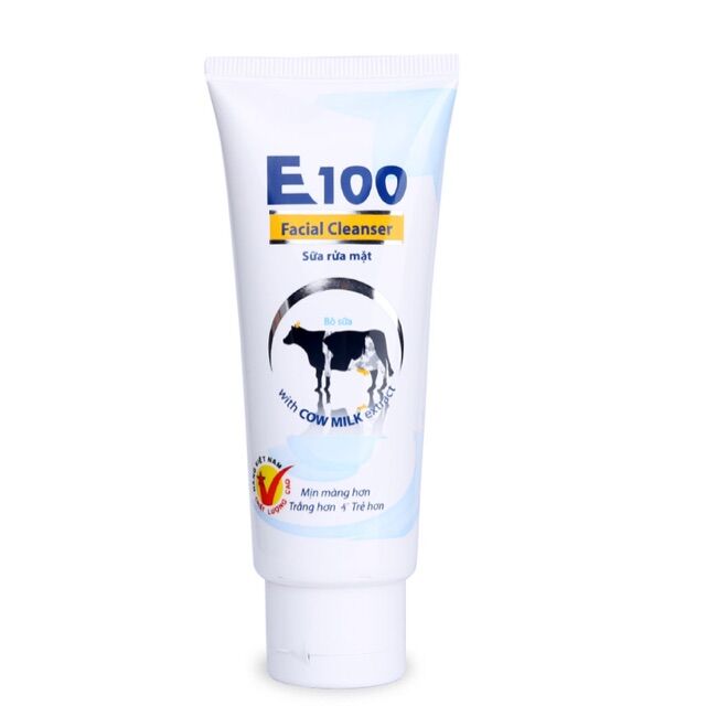 Sữa Rữa Mặt E100 Tuýp 100g