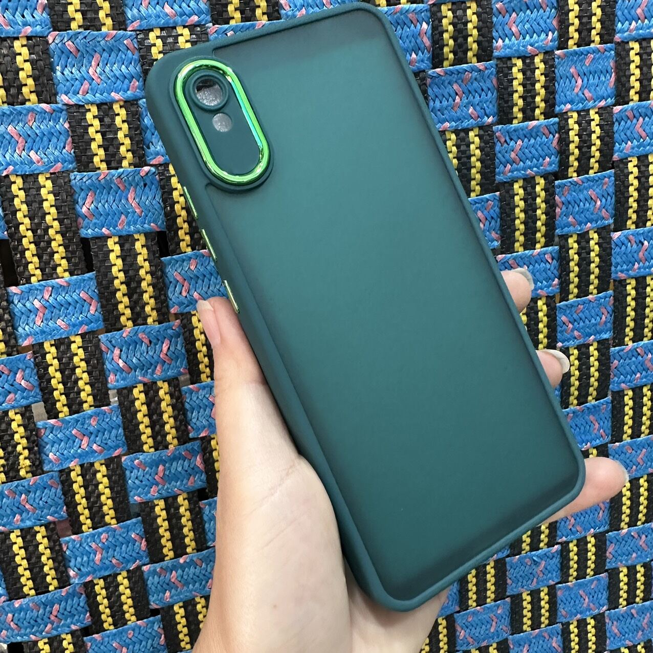 Case ốp lưng Xiaomi redmi 9A viền dẻo lưng nhám mờ bảo vệ camera