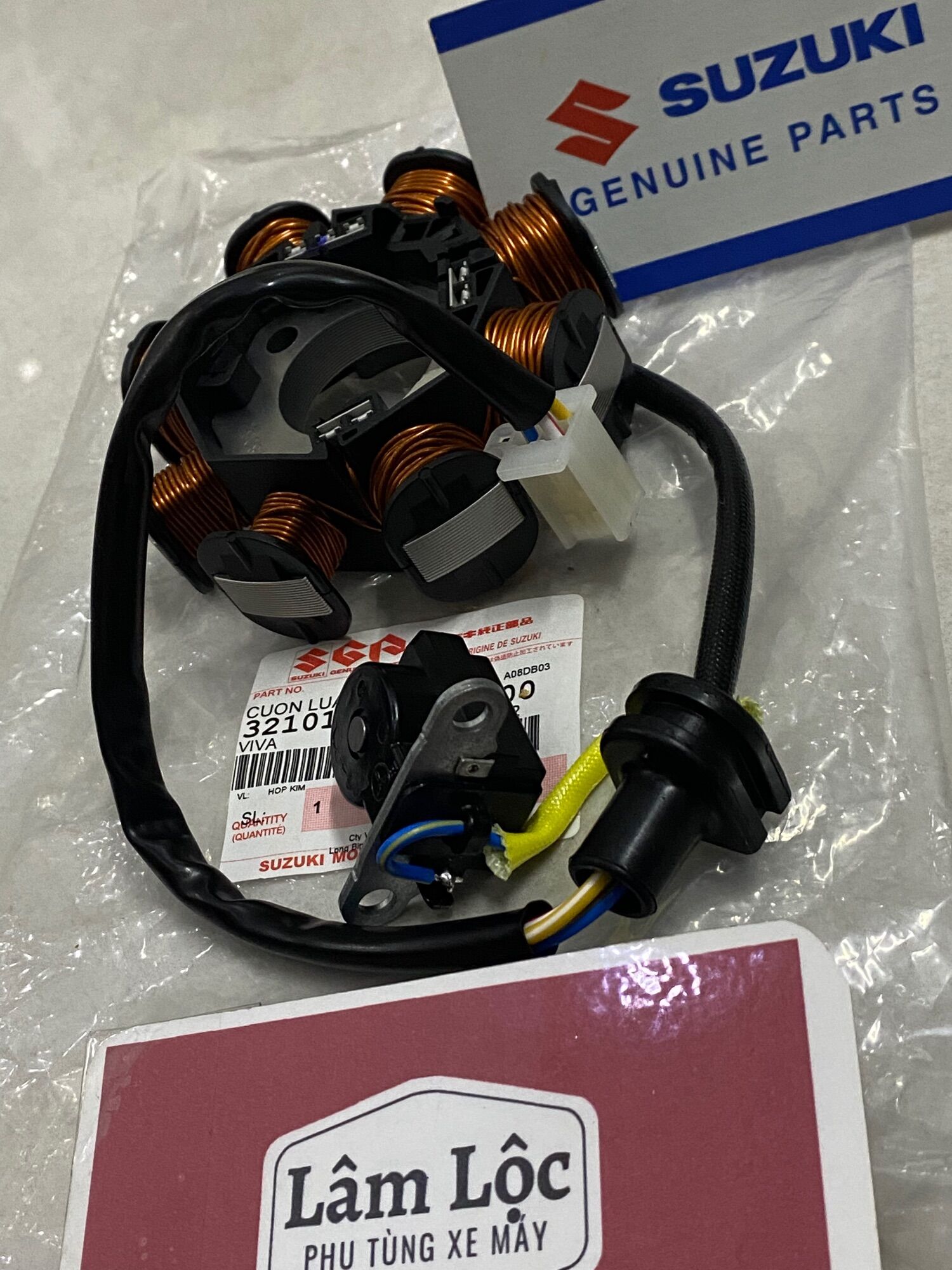 Cuộn lửa viva smash 110 suzuki chính hãng