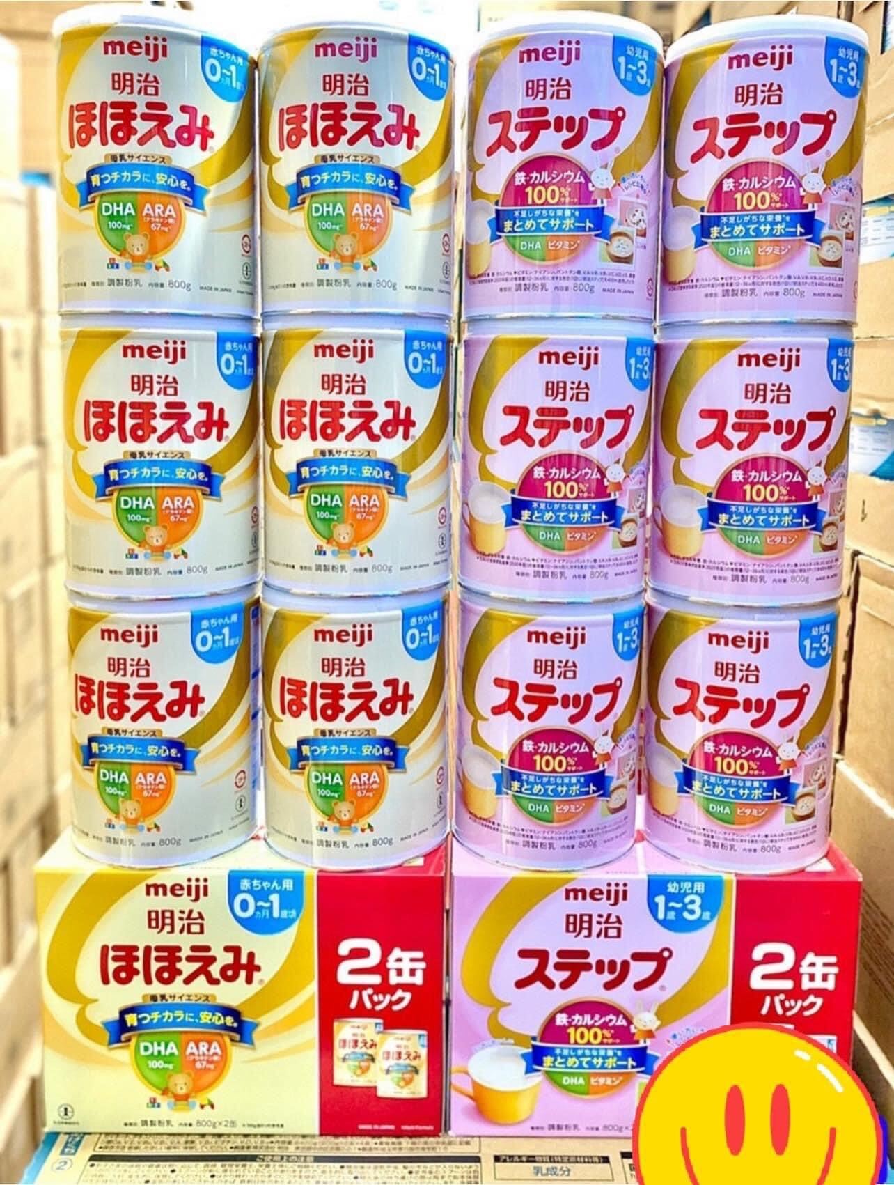 Sữa Meiji lon 800g nội địa NHẬT BẢN Date mới nhất