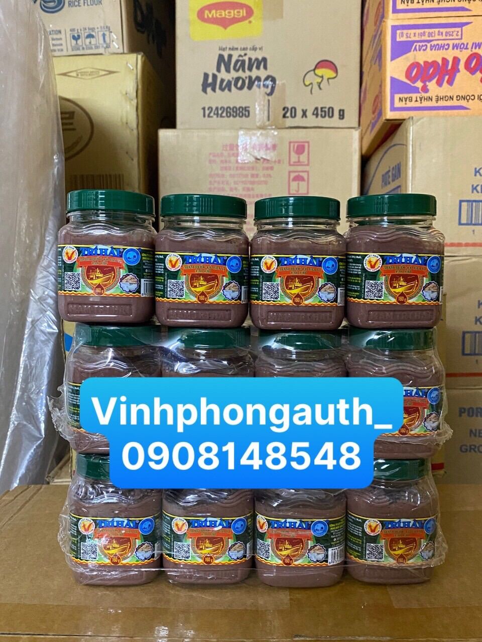 Mắm ruốc Trí Hải có gia vị cao cấp 160gr