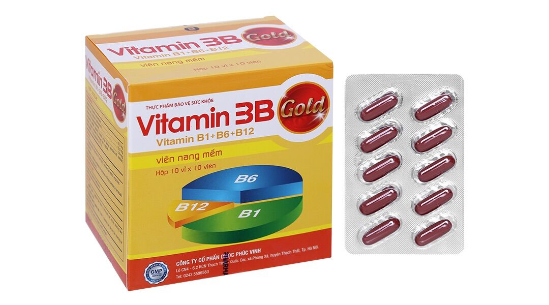 Vitamin 3B  - Hộp 100v