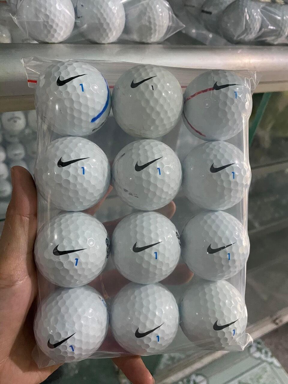 Bóng golf nike túi 12 quả