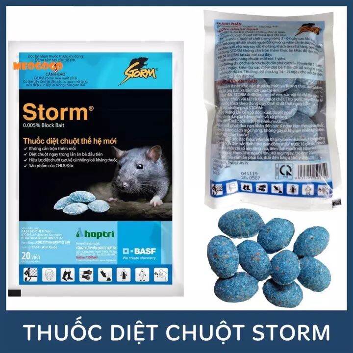 KẸO CHUỘT STOM GÓI CHIA LẺ 10 VIÊN