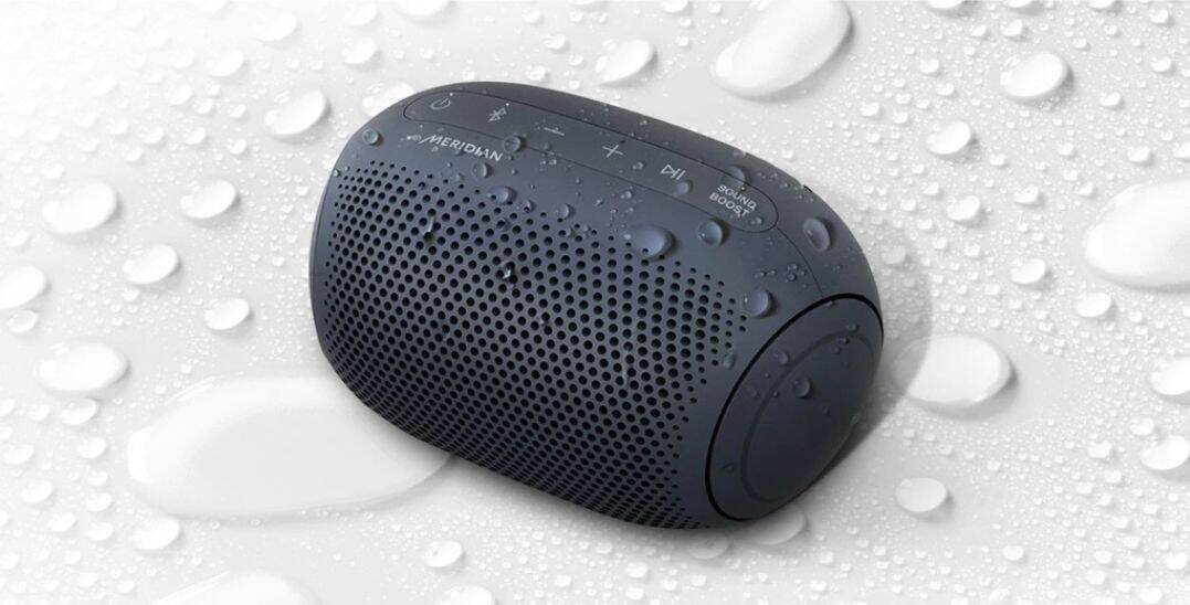 Loa bluetooth di động lg xboomgo pl2 còn 1 em đã mở test cho khách bán 400k