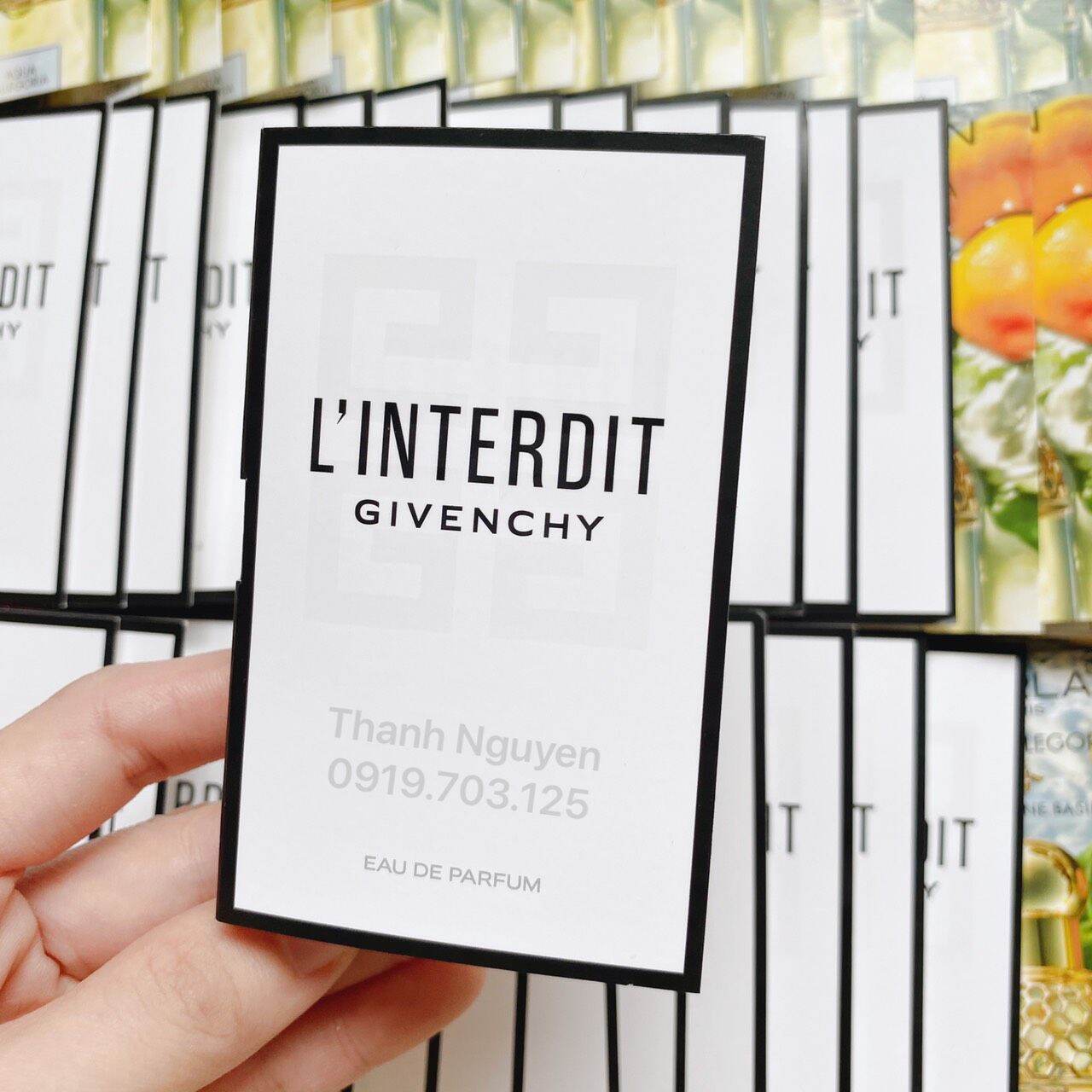 Sample nước hoa Givenchy gift Sephora