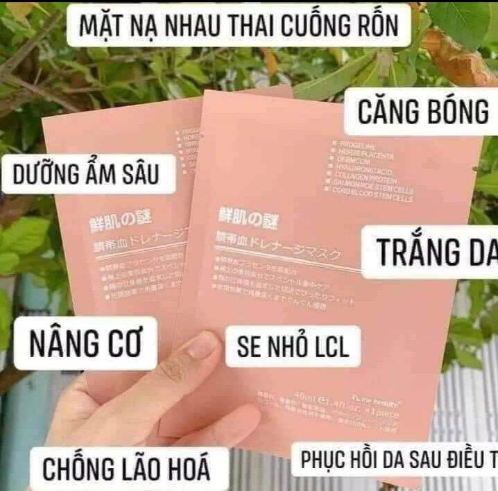 Mặt Nạ Nhau Thai Cừu 14K