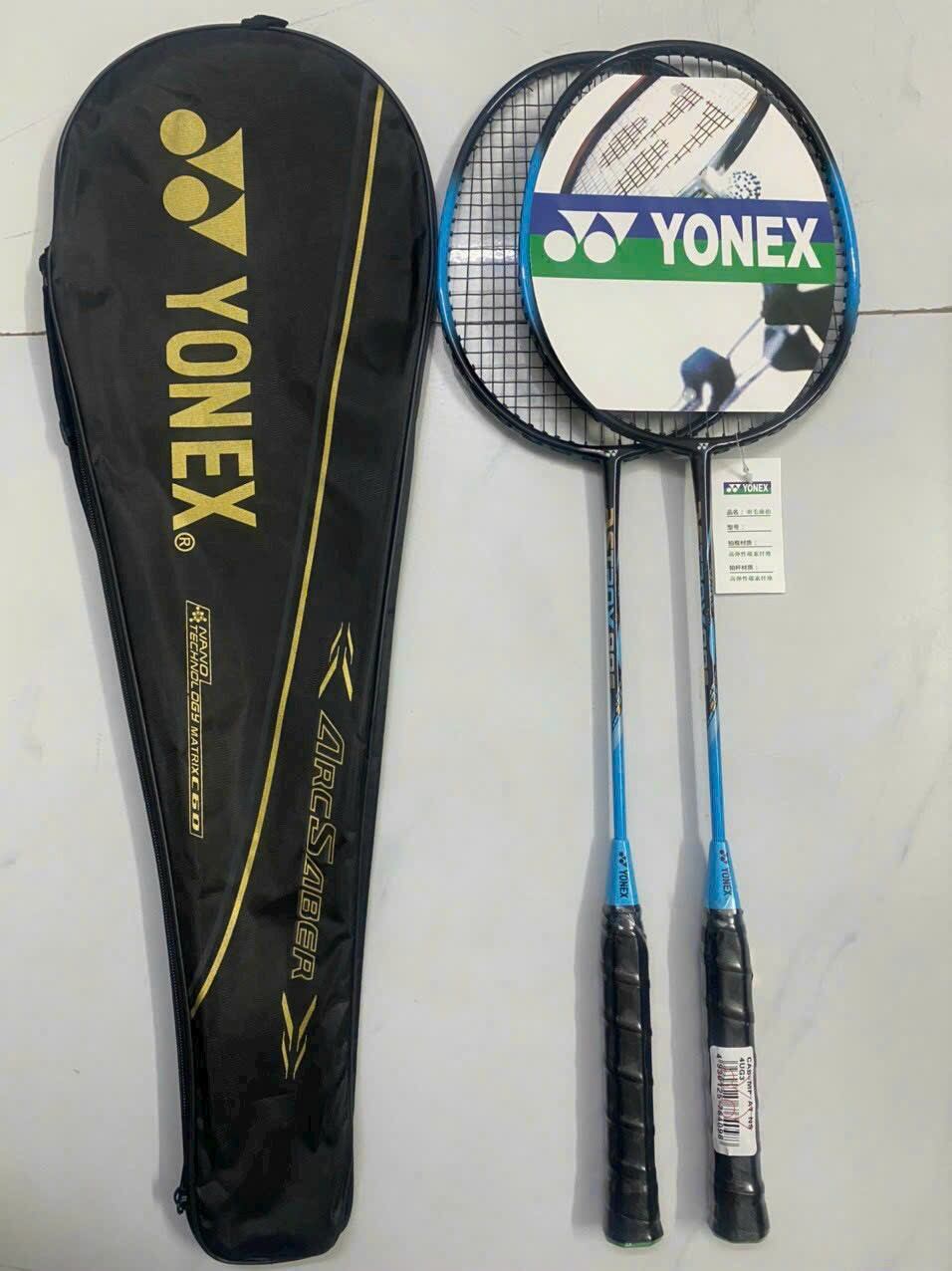 Cặp vợt cầu lông yonex hợp kim tặng kèm túi