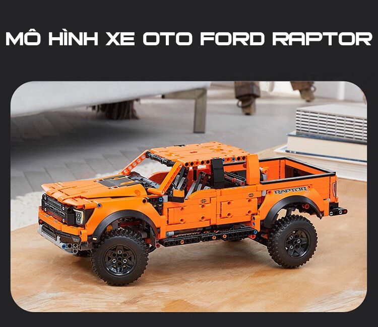 Mô hình lego xe ford raptor