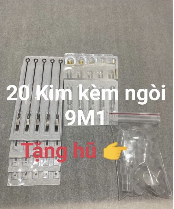 Kim xăm và ngòi 20 cái 9M1 đánh bóng