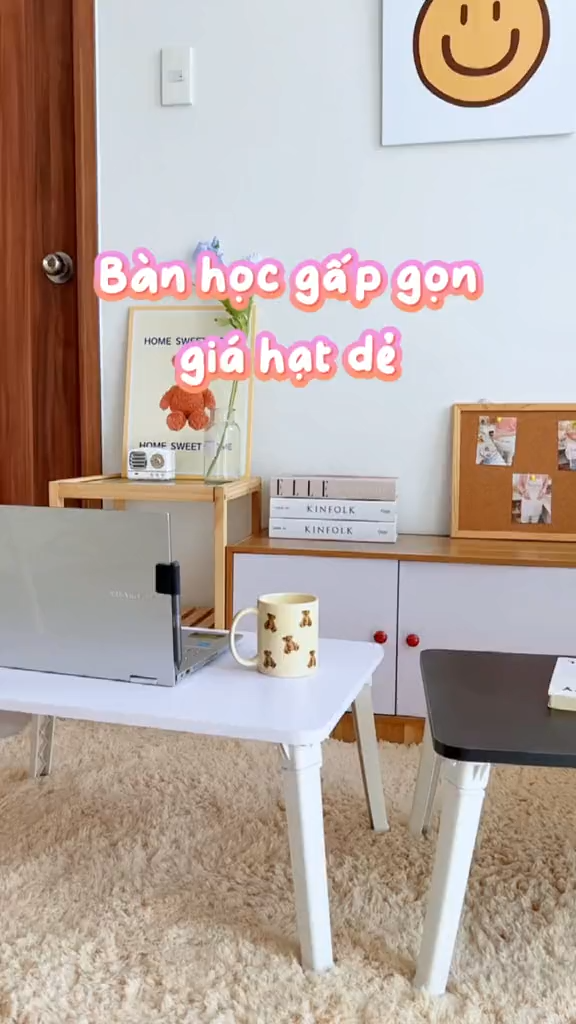 (Đủ Màu) Bàn Học Gấp Gọn Thông Minh dành cho Học Sinh, Bàn học sinh gấp gọn - Bàn học gấp gọn -  Kích thước:60x40x28cm  - Bàn học gấp gọn có khe để ipad (Có Bảo Hành)