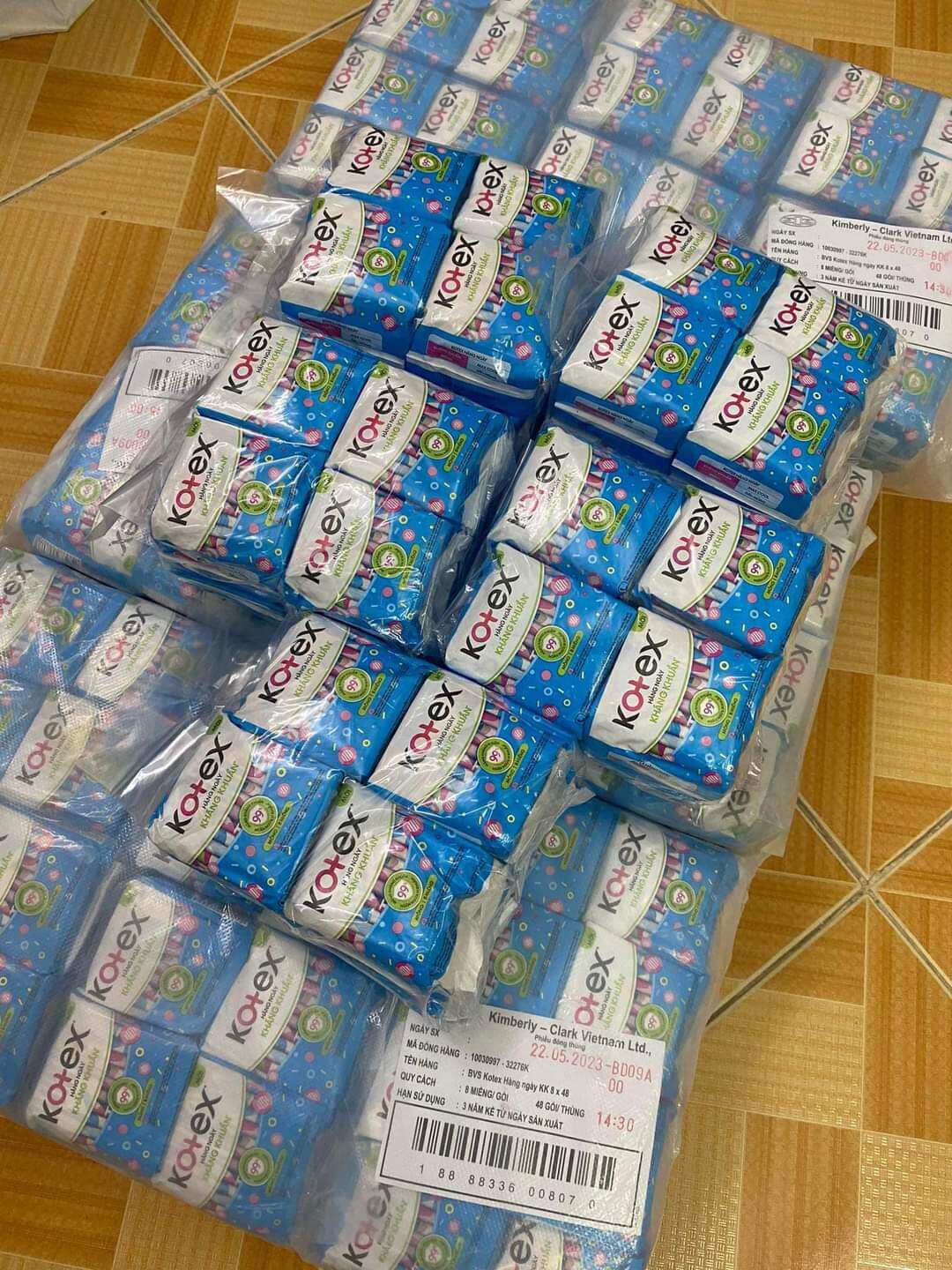 băng vệ sinh kotex hằng ngày 8m