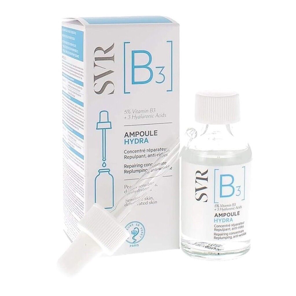 Ampoule dưỡng căng bóng da svr b3 ampoule hydra 30ml