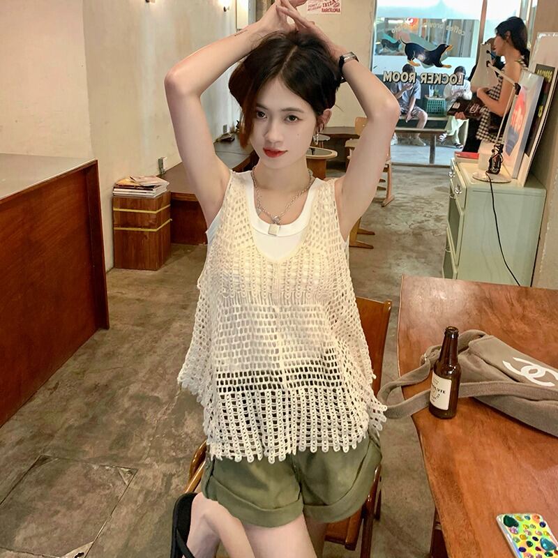 Handmade bằng len: Cách đan áo khoác len lửng kiểu lưới