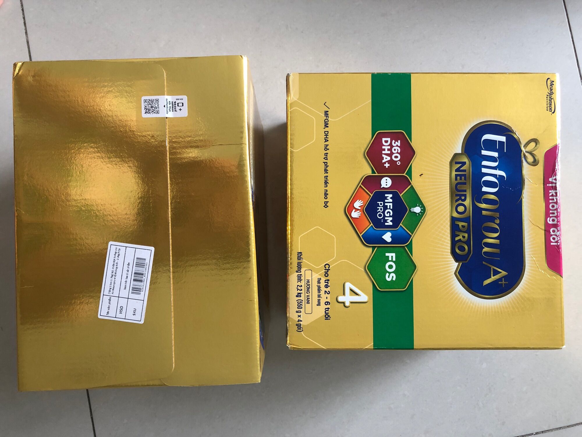 Sữa bột Enfagrow 4