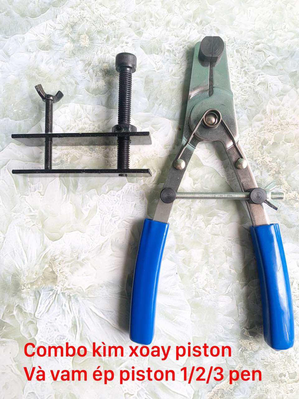 Kìm xoay piston và vam ép piston phanh đĩa 1 pen , 2 pen , 3 pen