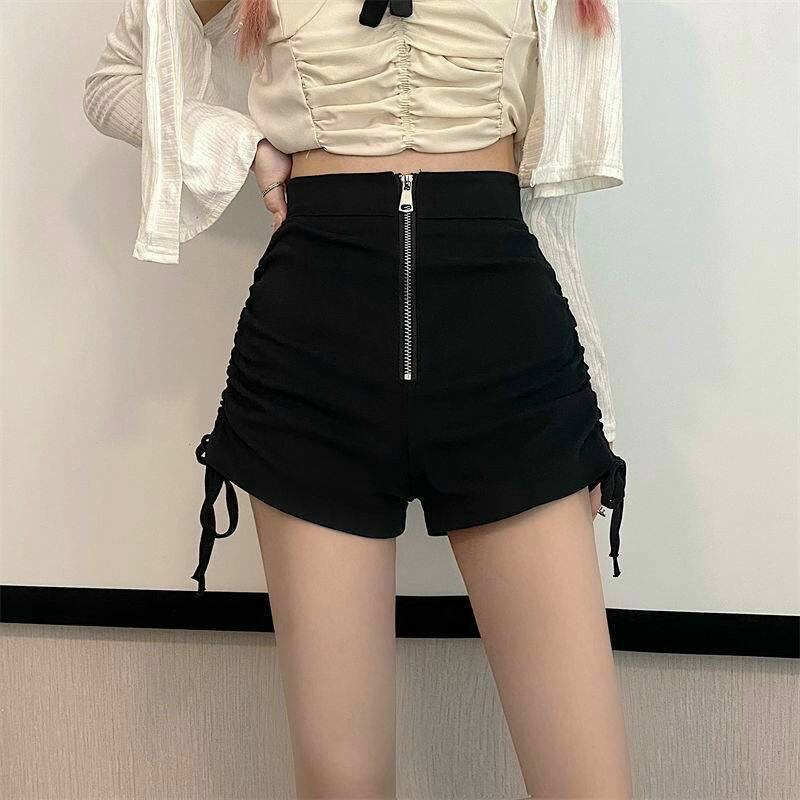 Quần kaki rút eo dây kéo