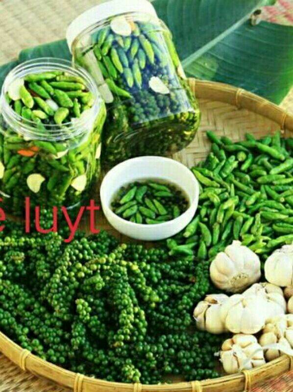 Ớt hiểm rừng ngâm mắm