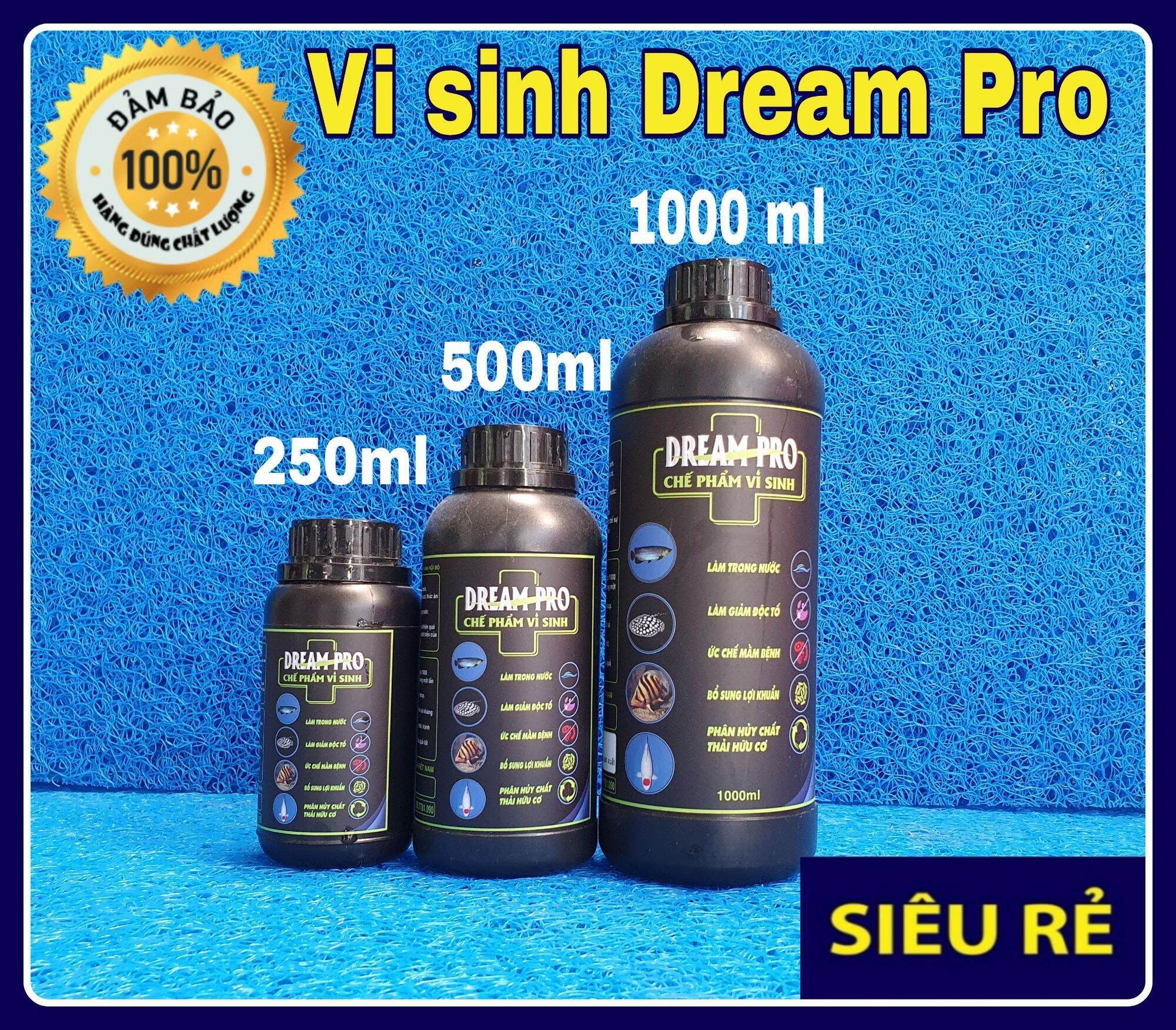 DREAM PRO - Men vi sinh làm trong nước, ức chế mầm bệnh ( chai 500ml )