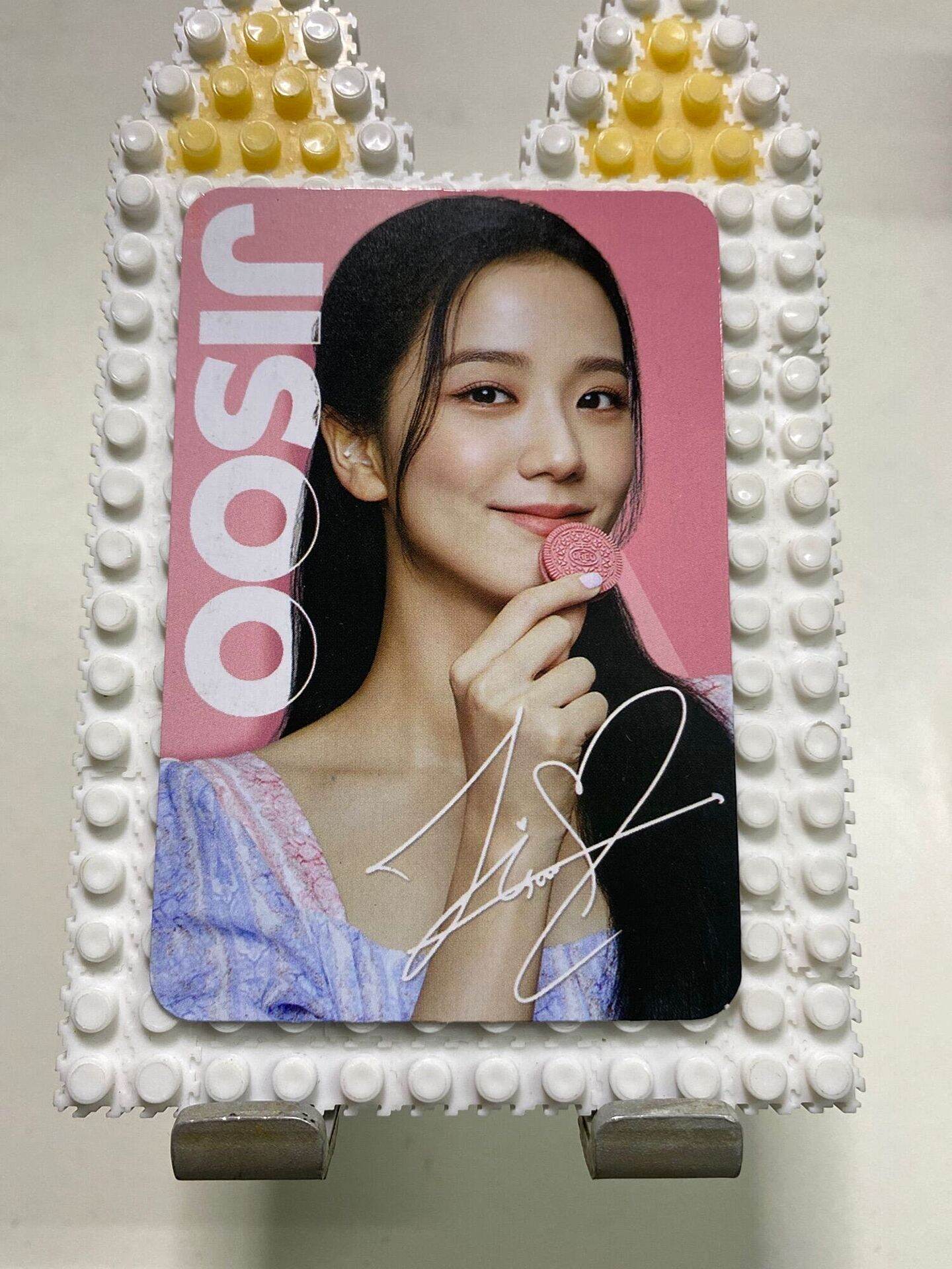 Thẻ BlackPink OREO chính hãng_ Hình Jisoo
