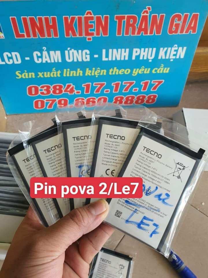 pin Tecno Pova 2/pova 3/Bl68AT
