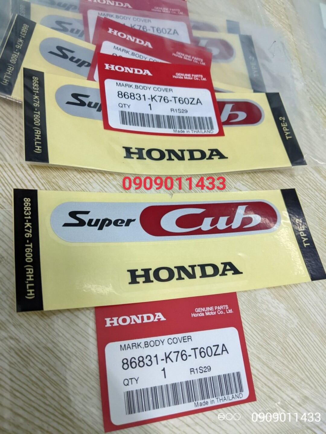 Tem cốp Super Cub 2019-2021